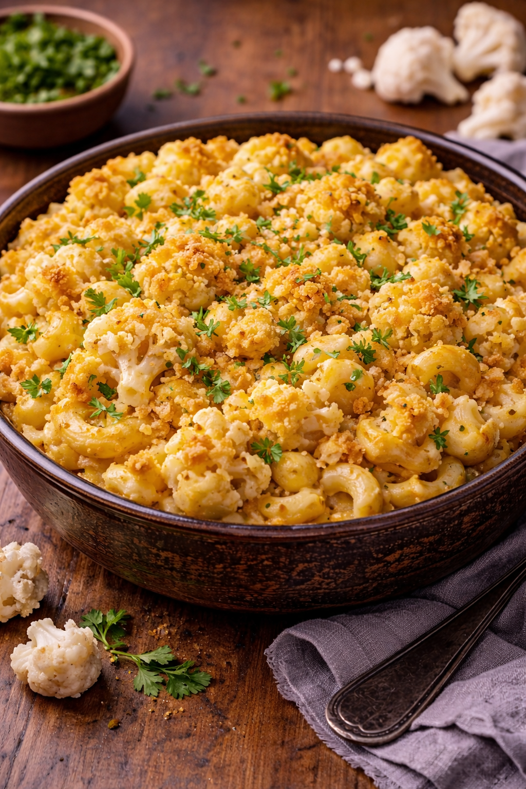 Cauliflower Mac n Cheese