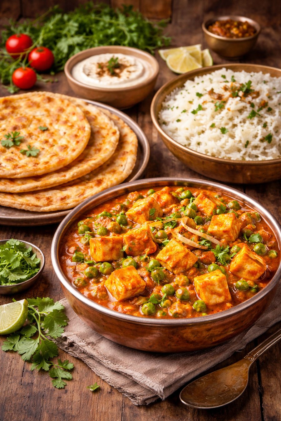 Matar Paneer