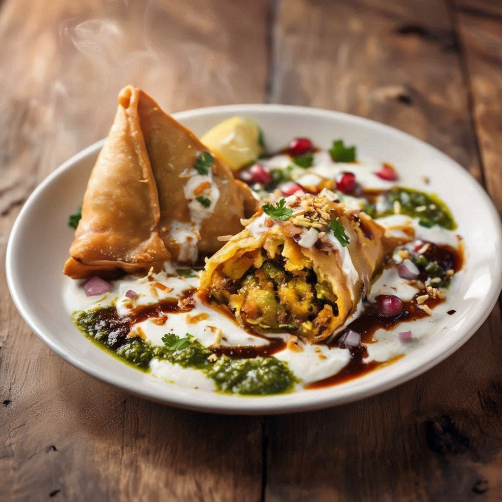 Samosa Chaat